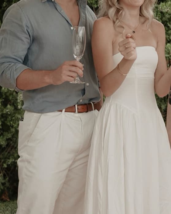 Strapless Midi Dress - Image 4