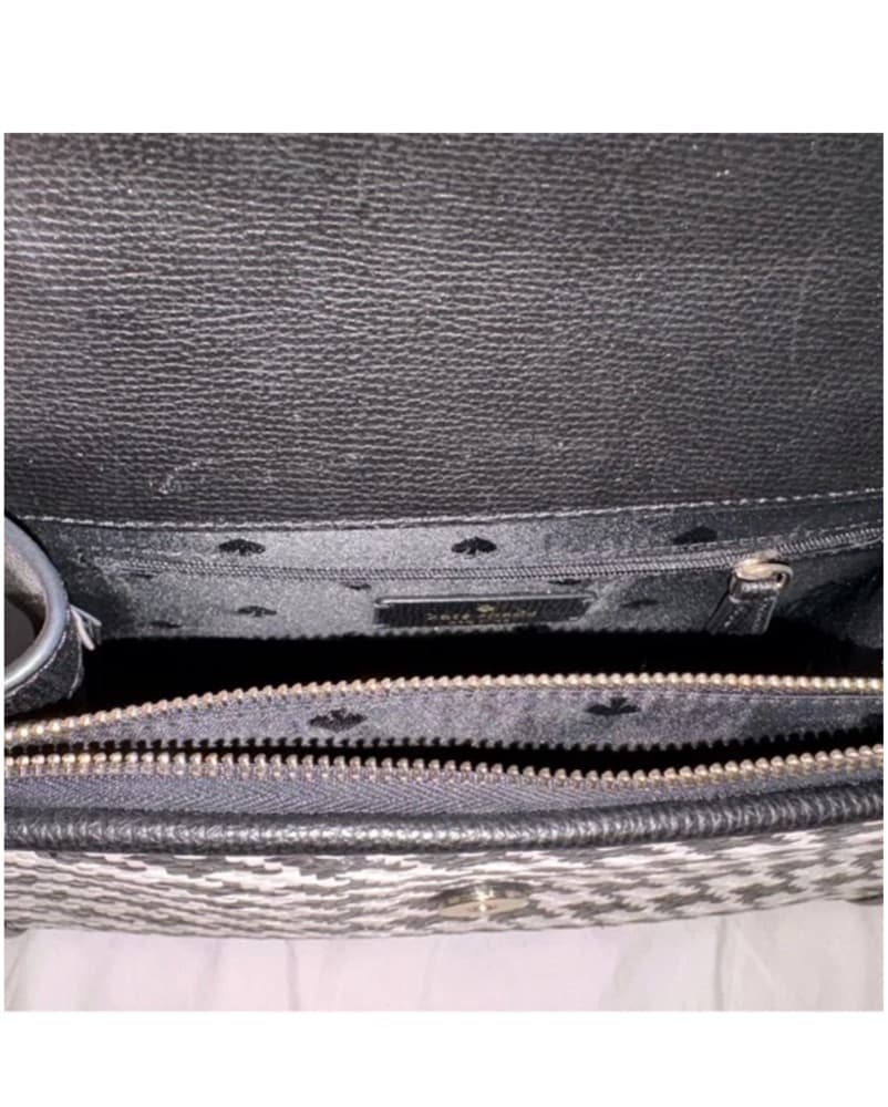 Kate Spade Houndstooth Crossbody Mini - Image 3