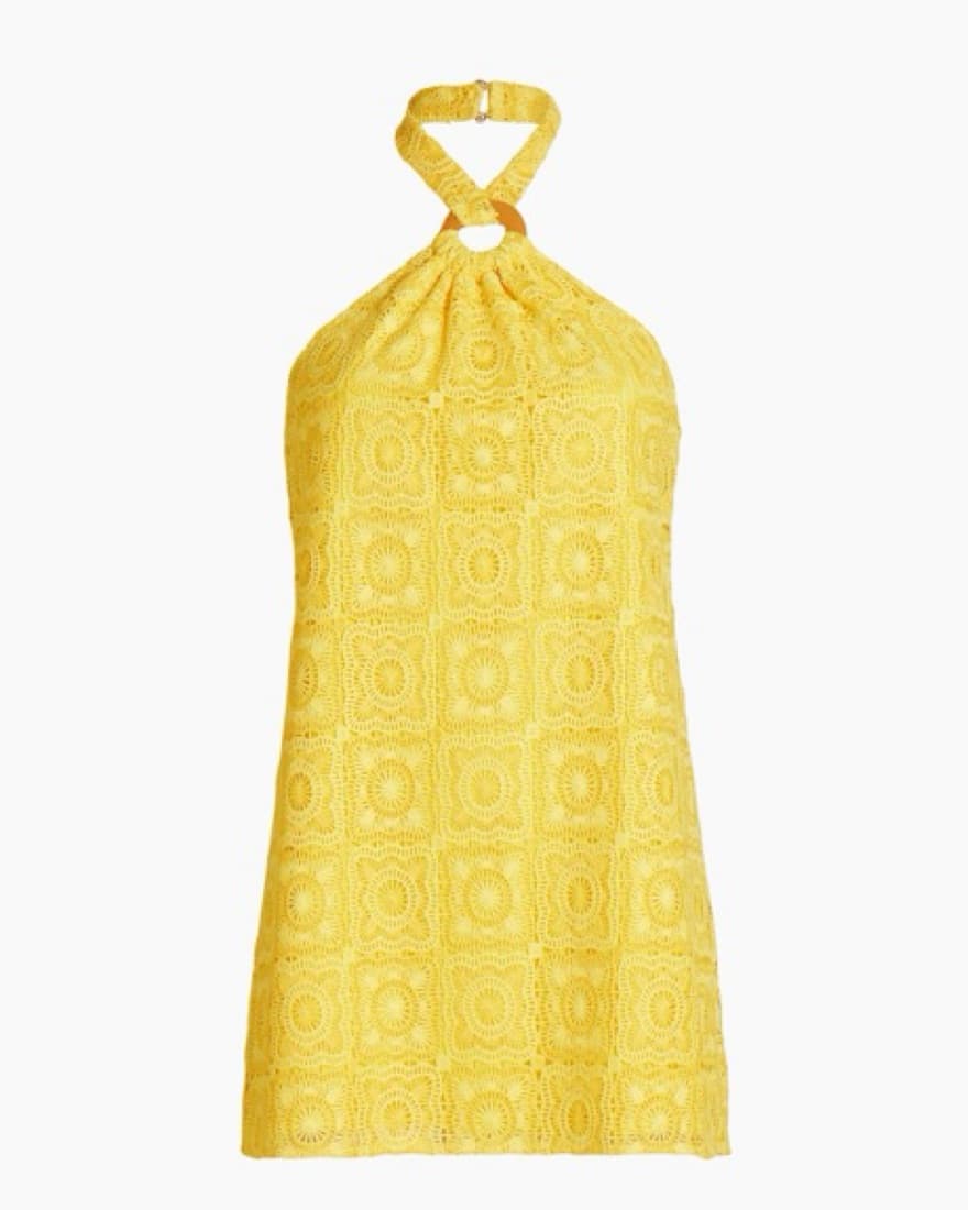 Ramy Brook Crochet Mini Dress - Image 2