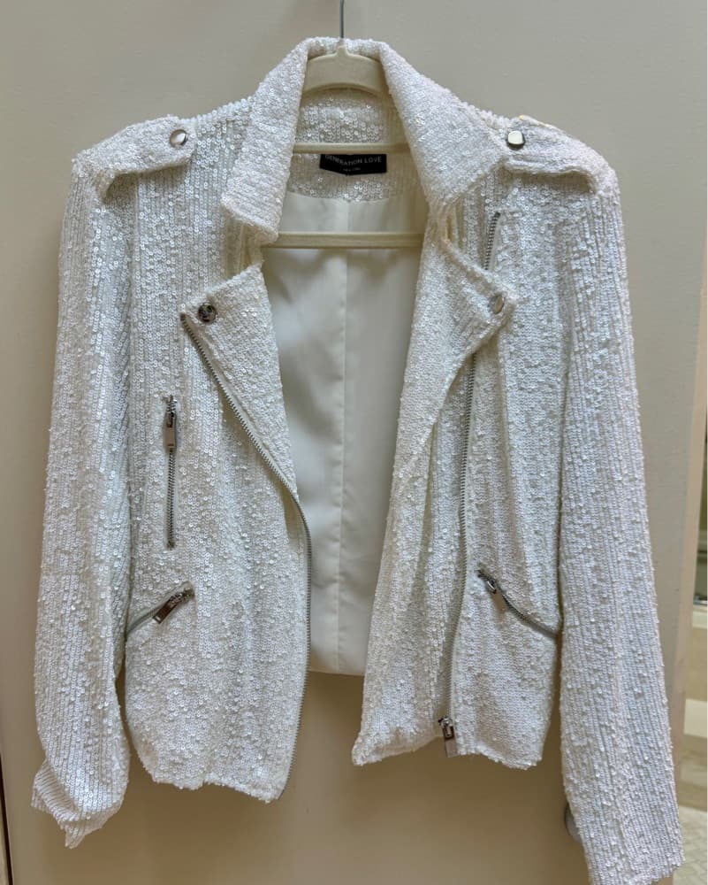 Generation Love Sequin Moto Jacket - Image 3