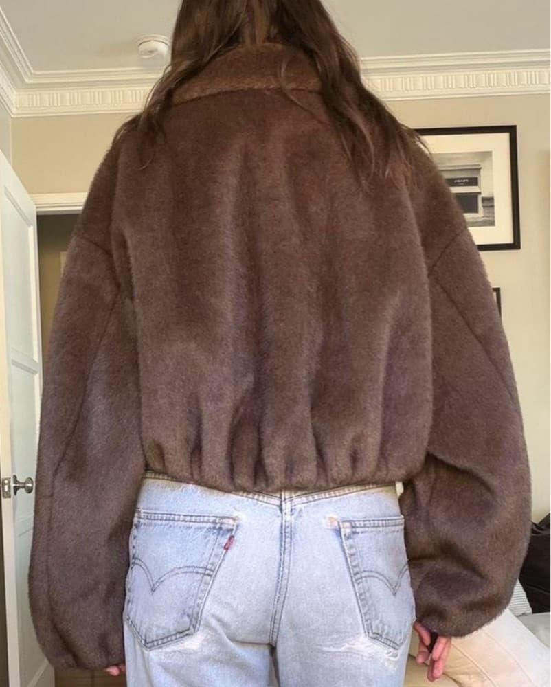 ALC Faux Fur Esme Jacket - Image 4