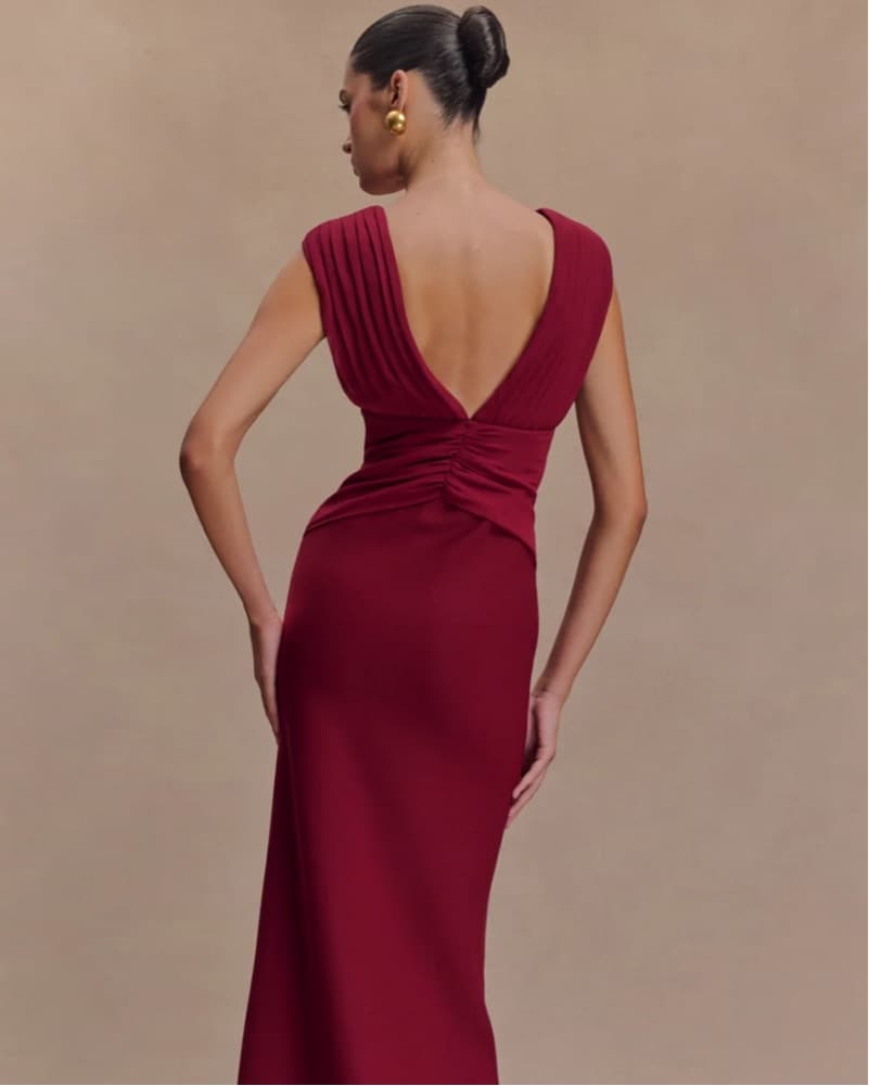 Red/Plum Meshki Dress - Image 3