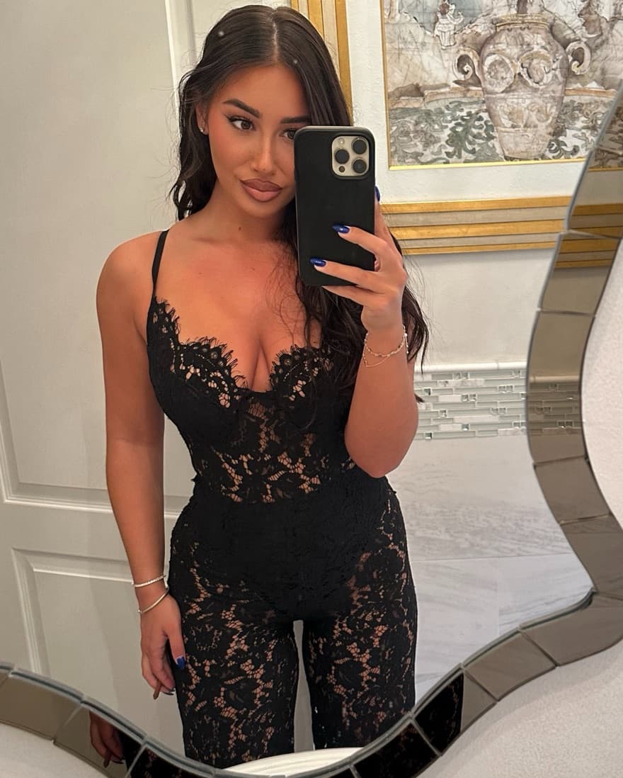 Lace Black Jumpsuit  - Image 1