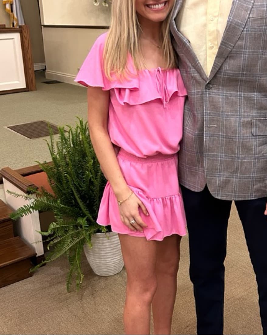 Amanda Uprichard Pink Romper - Image 3