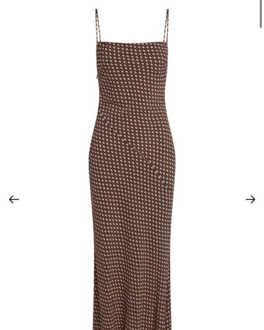Monday Swimwear Brown Maxi  - Image 1