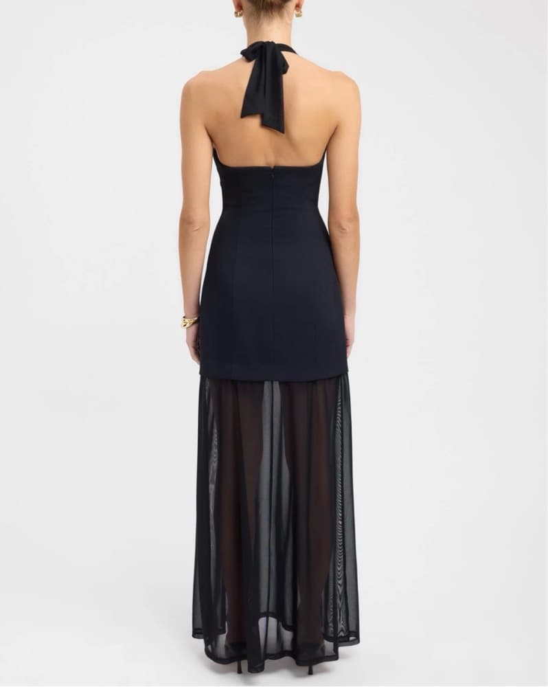 kookai black dress - Image 2
