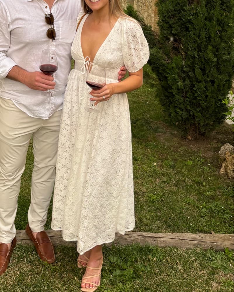 Elegant Lace Maxi Dress - Image 2