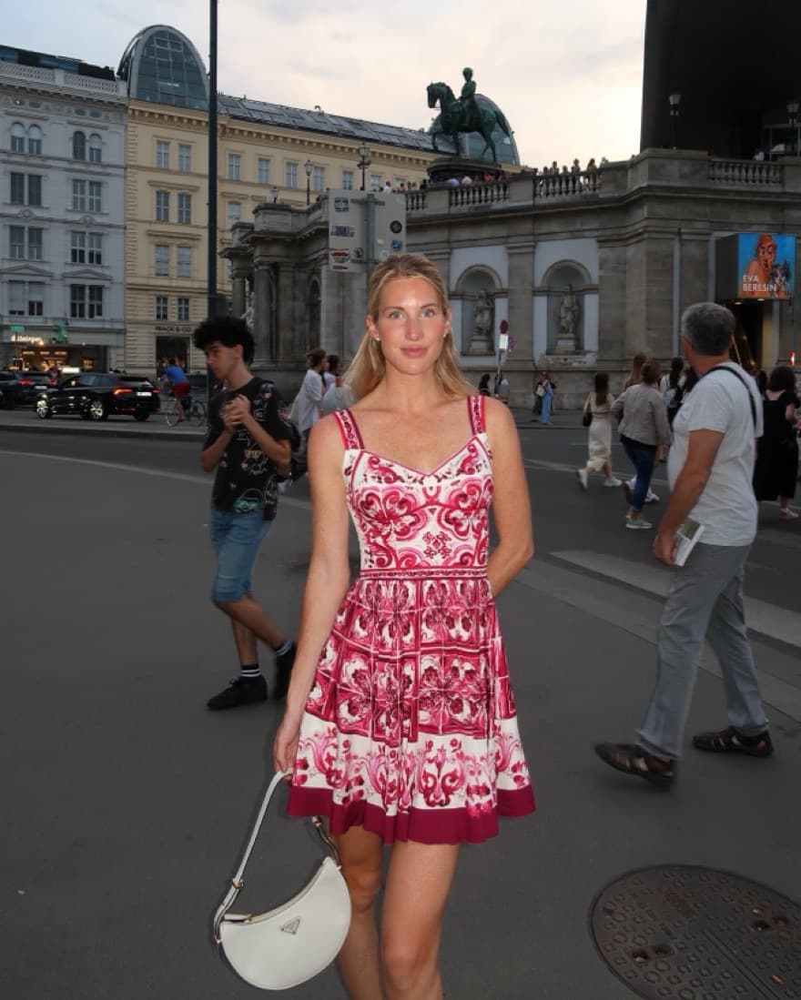 Dolce & Gabbanna Pink Print Dress  - Image 2