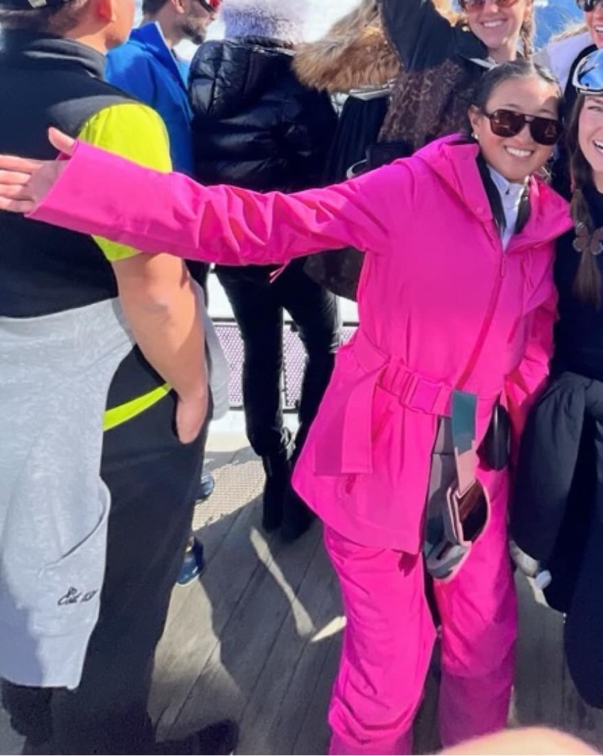 Halfdays Ashton Ski Jacket In Pink - Image 2