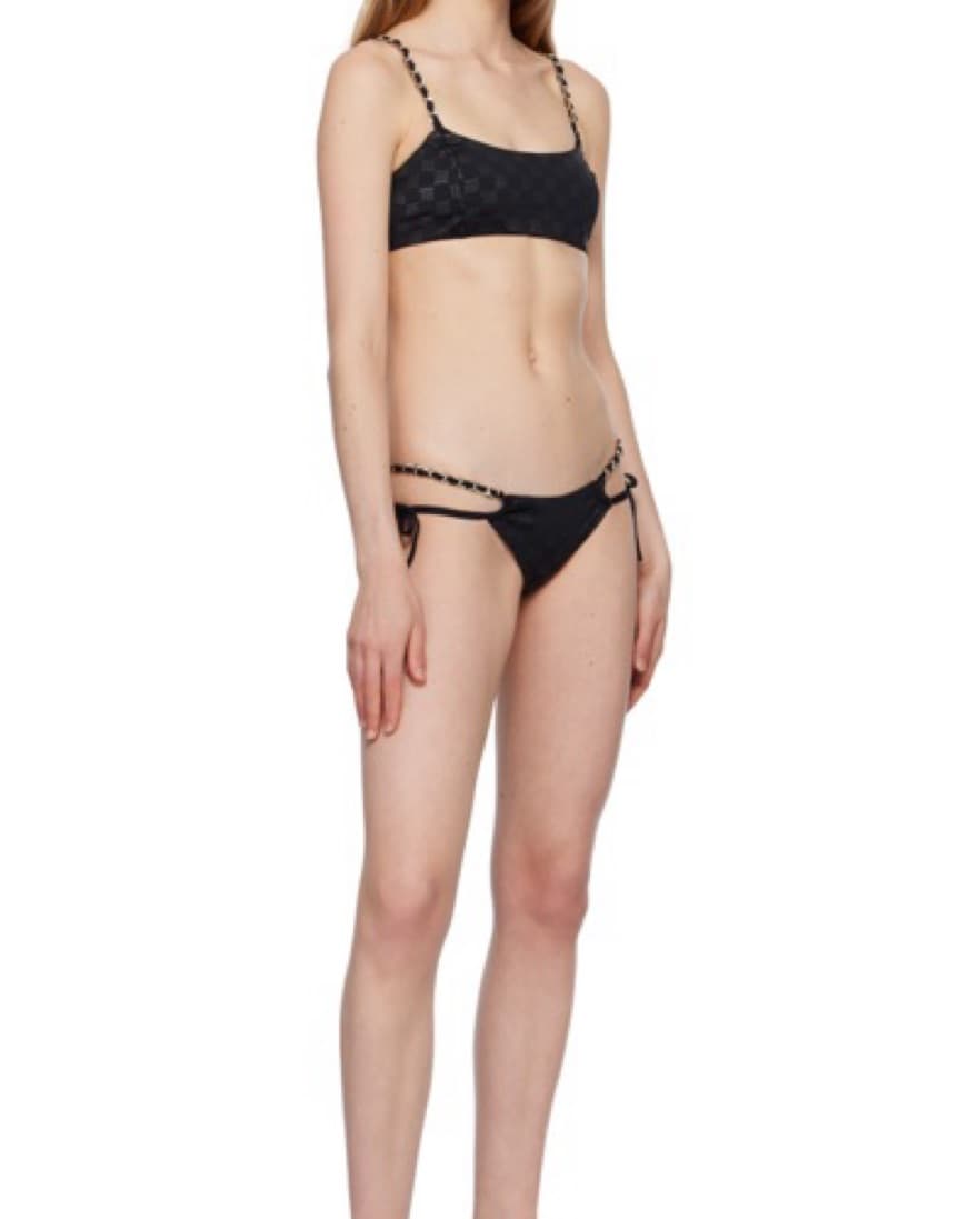 Black Chain Bikini Set - Image 2