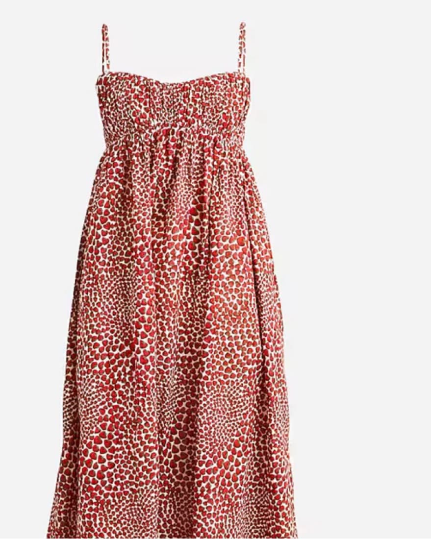 Strawberry Print Dress - Image 4