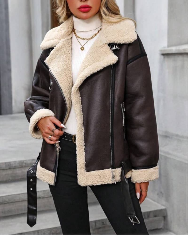 WARM TEDDY JACKET - Image 2