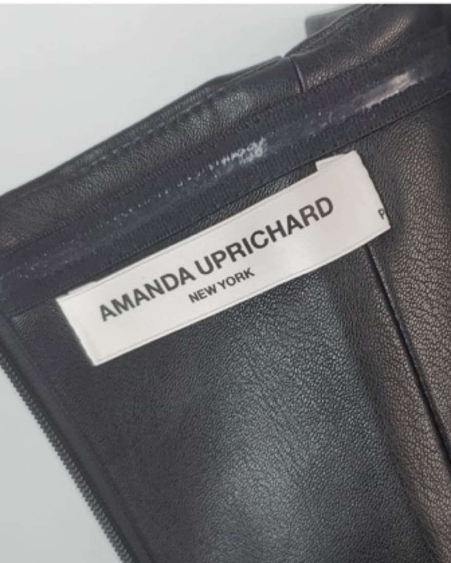 Amanda Uprichard Leather CherriJumpsuit  - Image 5