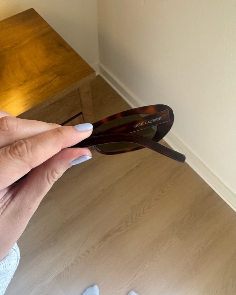 Saint Laurent Retro-Inspired Oval Sunglasses - Image 3