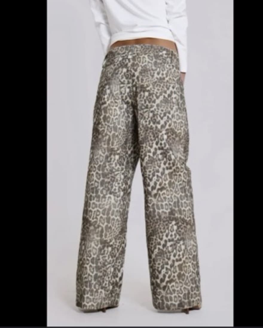 Jaded London Leopard Jeans - Image 2
