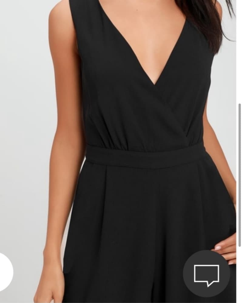 Chic Black Jumpsuit with Lace Detailing - Image 3