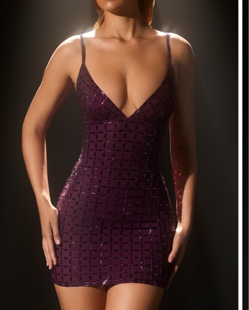 Oh Polly Mini Embellished Dress  - Image 2
