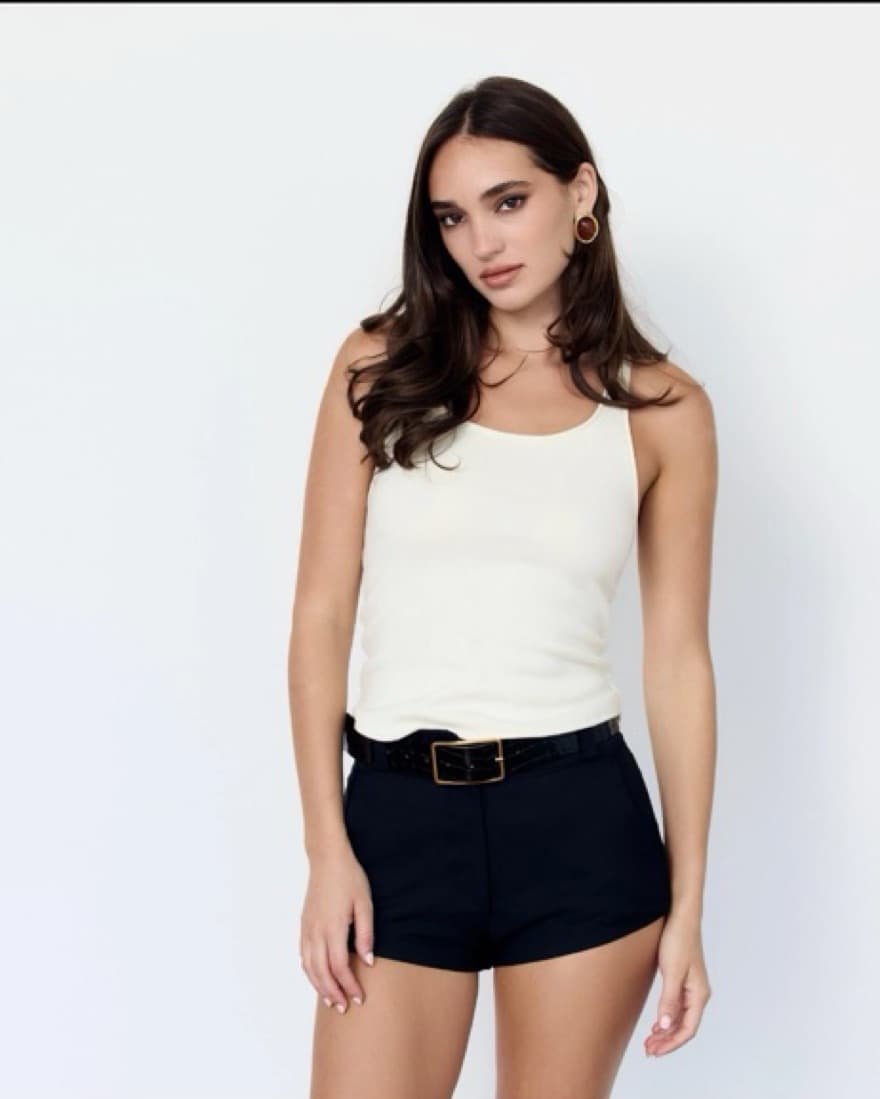 Black Artless Forever Mini Shorts - Image 1