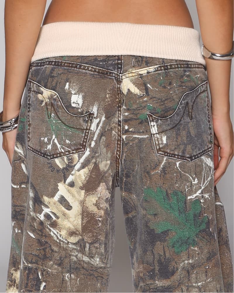 Revice Fold Over Camo Pants  - Image 4