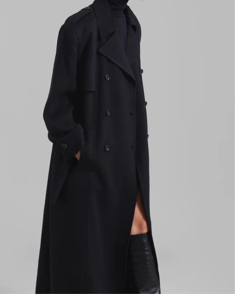 Frankie Shop NIKOLA Trench Coat - Image 3