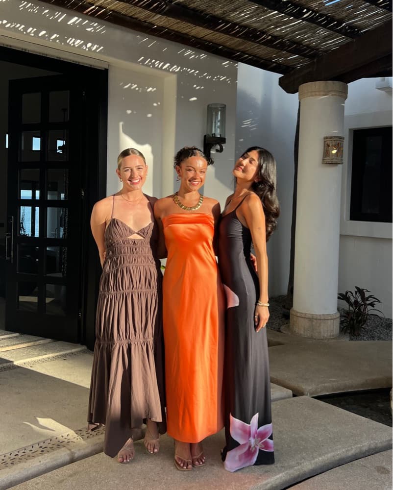 BEC + BRIDGE Orange Dress - Image 2