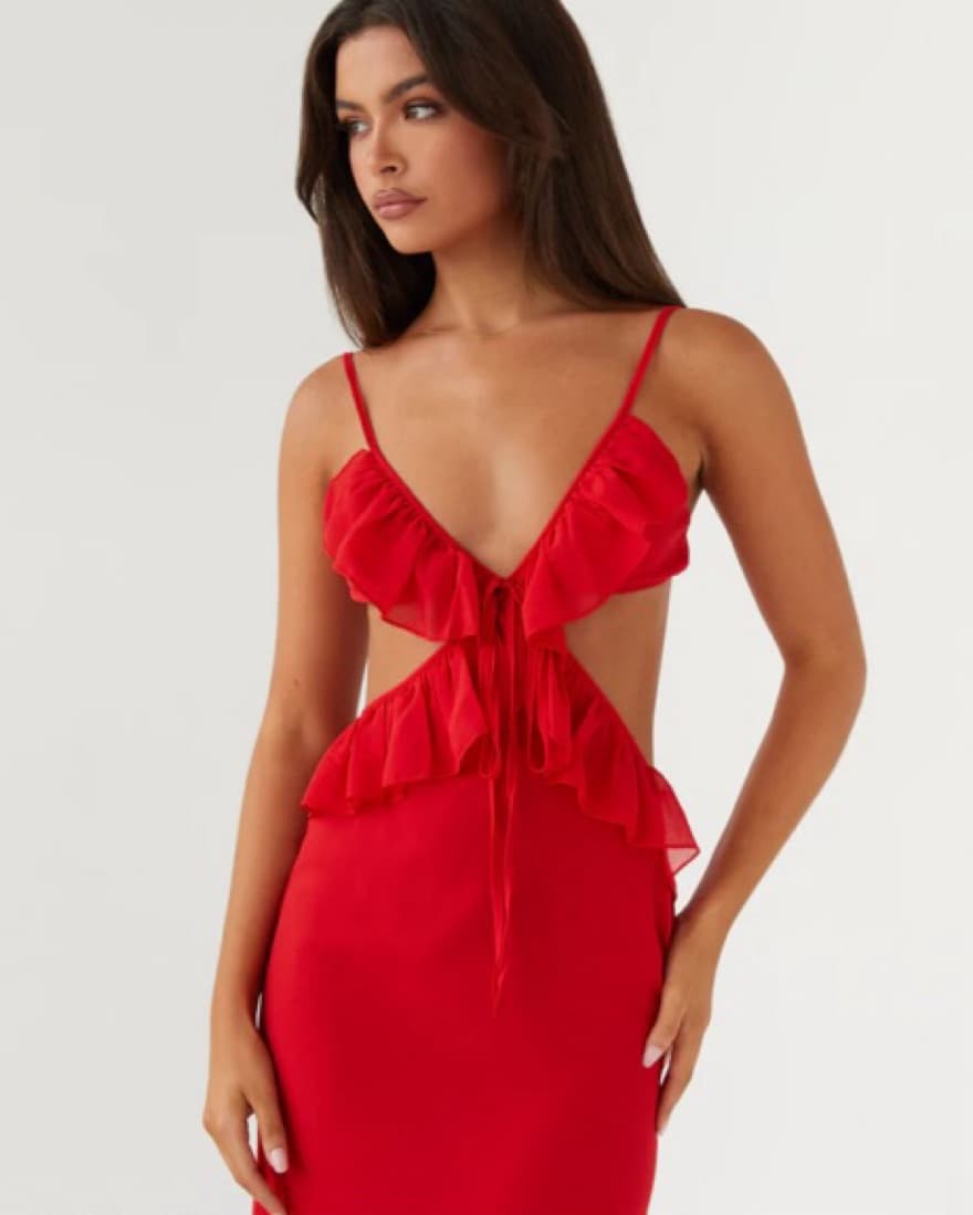 Klara Cut Out Maxi Dress - Peppermayo - Image 3