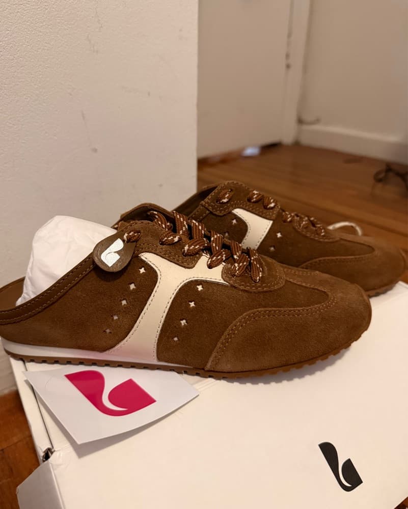 Stella Mule Suede Sneakers - Image 3
