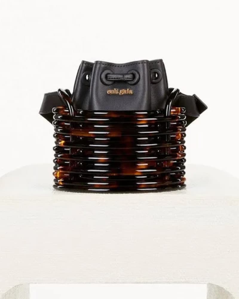 Cult Gaia Chaya Crossbody Tortoise - Image 2