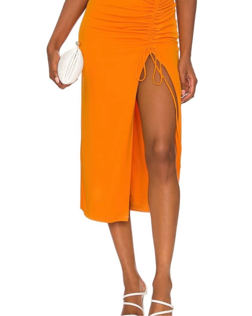 Orange Tanvi Skirt  - Image 1