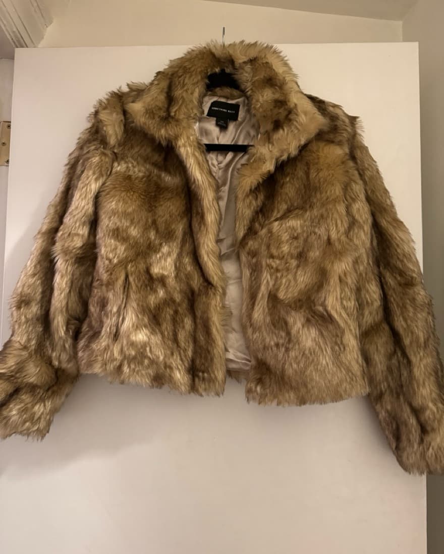 Faux Fur Jacket - Image 1