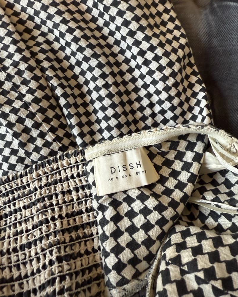 Dissh Gingham Maxi Dress - Image 4