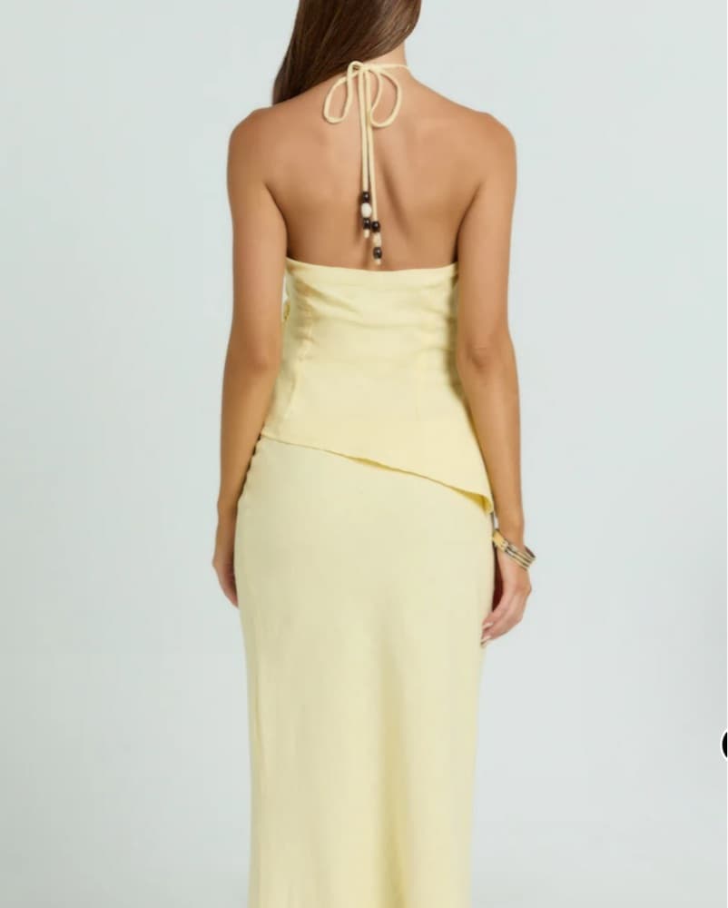Runaway The Label Yellow Skirt Set - Image 2