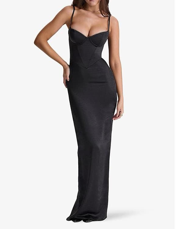 House of CB Black Gown  - Image 3