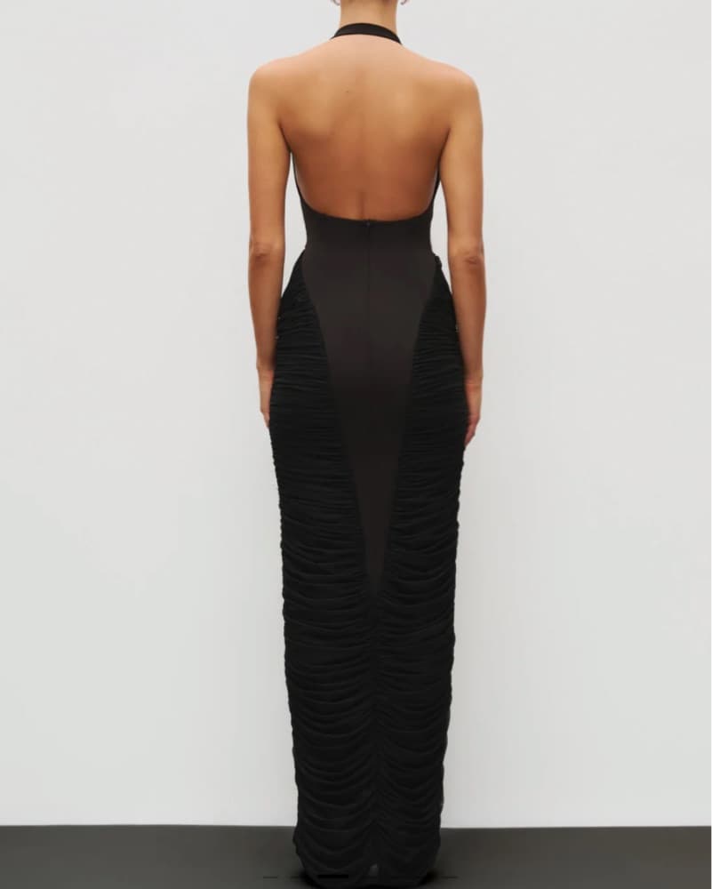 Heiress Beverly Hills Sculpt Dress Black - Image 4