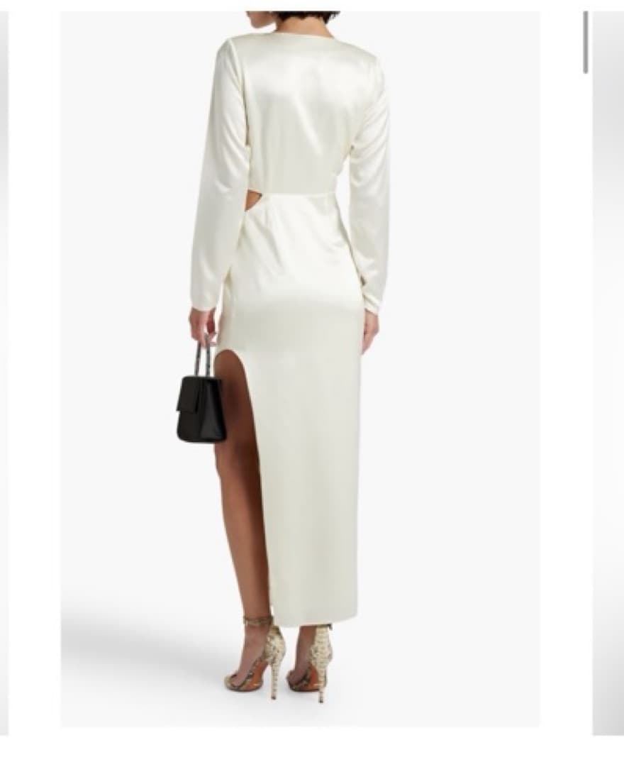 Nicholas Alezia Twist Front Satin Dress - Image 2
