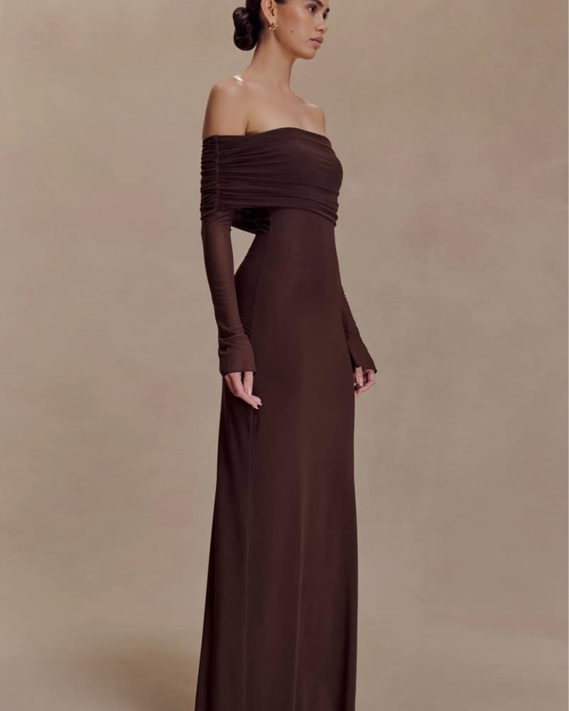Meshki Josie Off-Shoulder Maxi Dress - Image 1