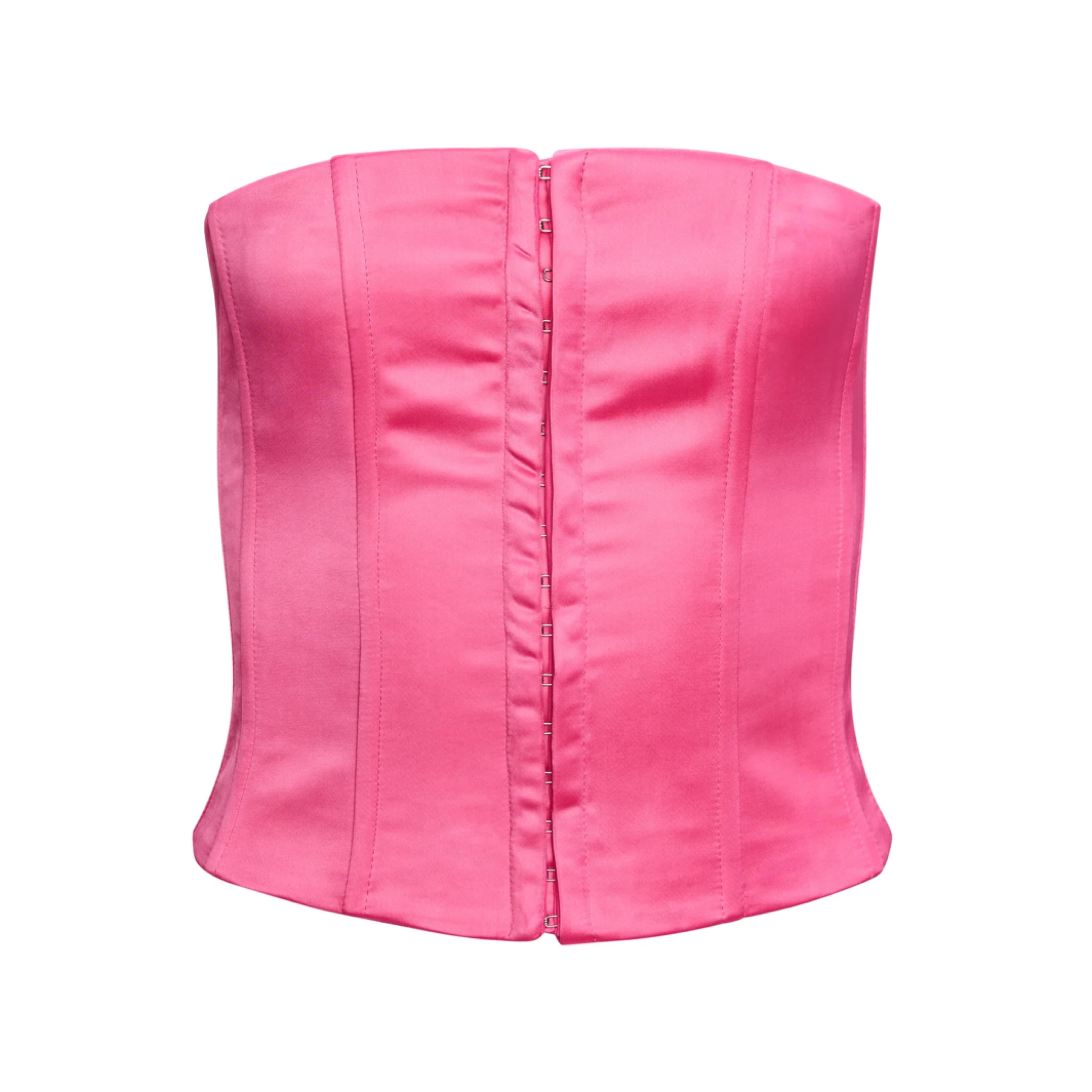 GUIZIO— Satin Corset  - Image 3