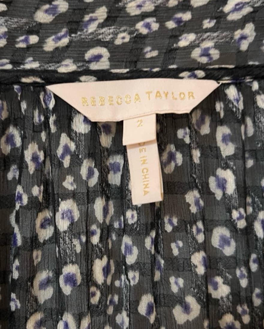 Rebecca Taylor Delicate Pattern Dress - Image 5