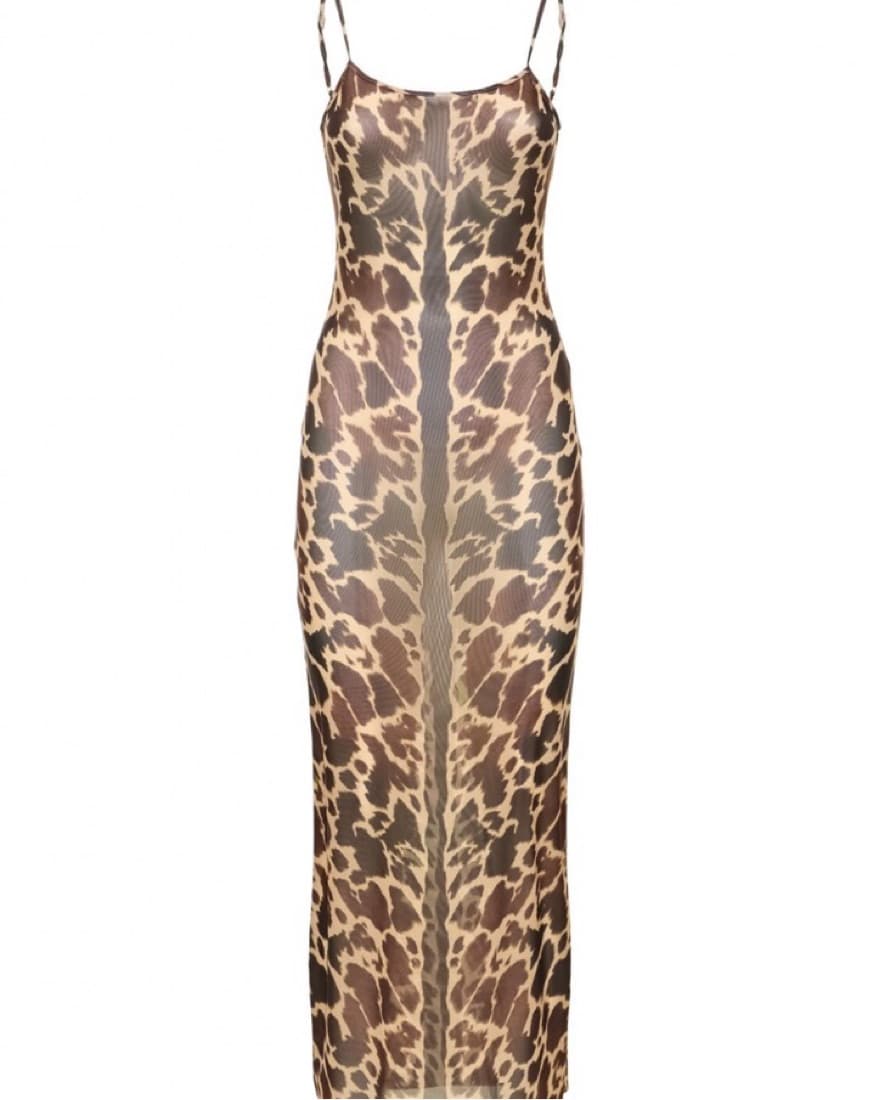 WEWOREWHAT scoop Neck Dress - Image 1