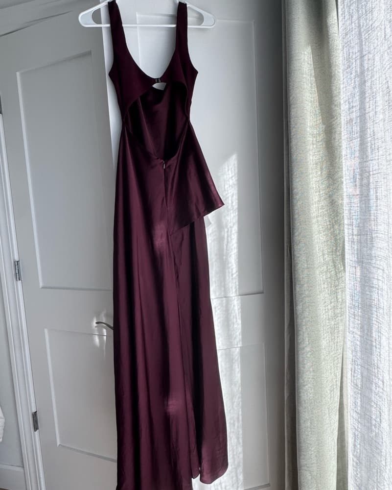 Burgundy Maxi Dress - Image 8