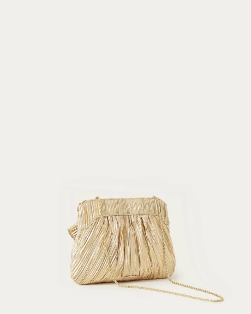 Rayne Gold Bow Clutch - Image 2