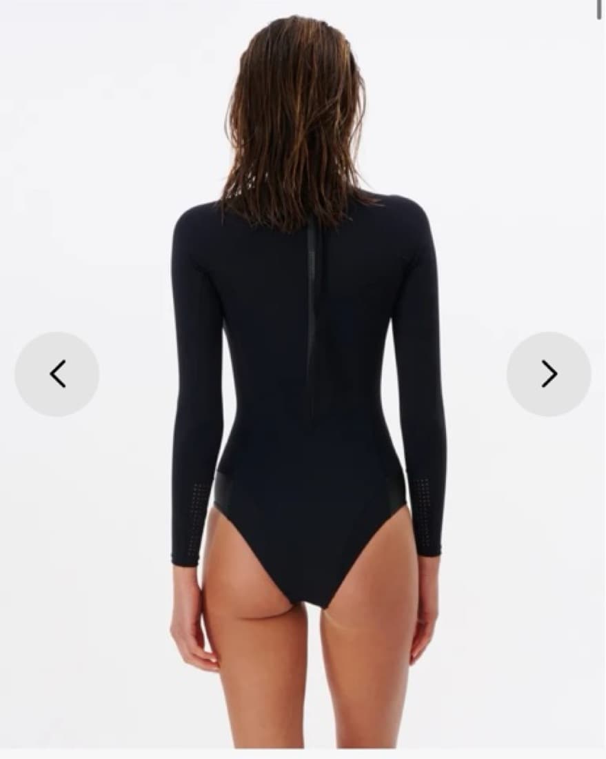 Ripcurl Long Sleeve Black Surf Swimsuit - Image 3