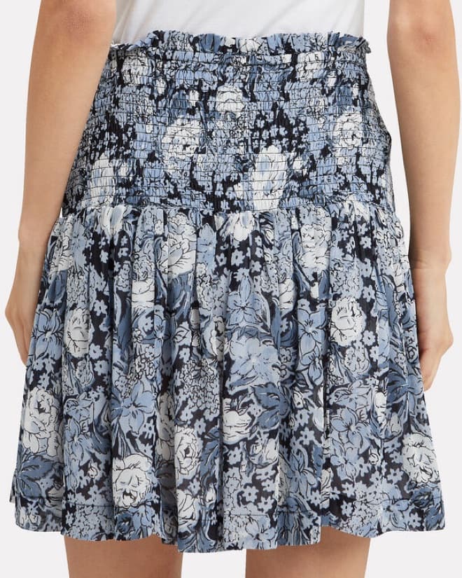 Ganni Floral Mini Skirt  - Image 4