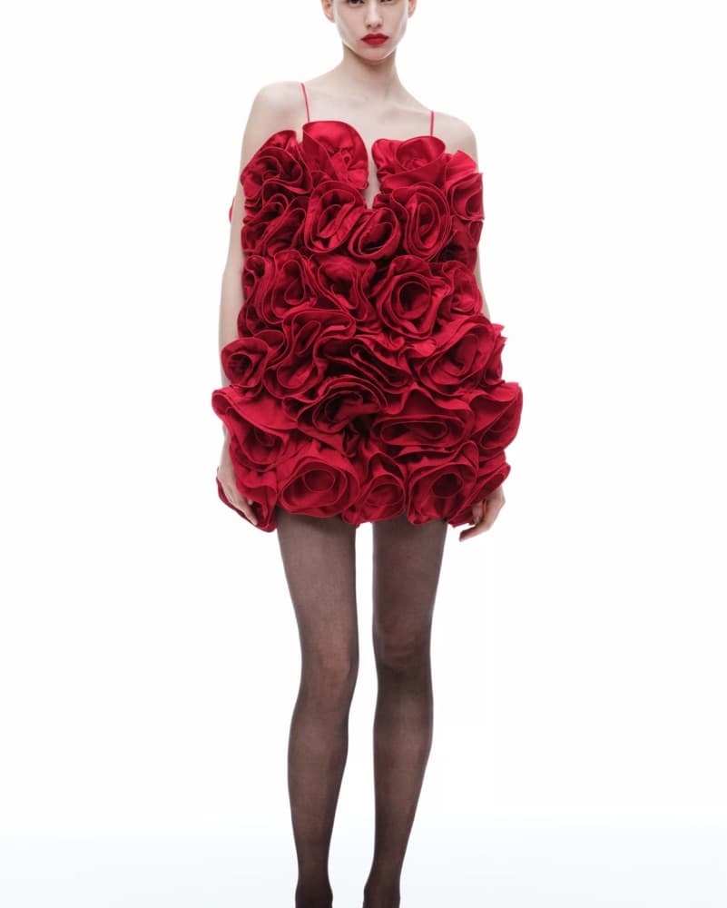 Magda Butrym x H&M Elegant Floral Dress - Image 2
