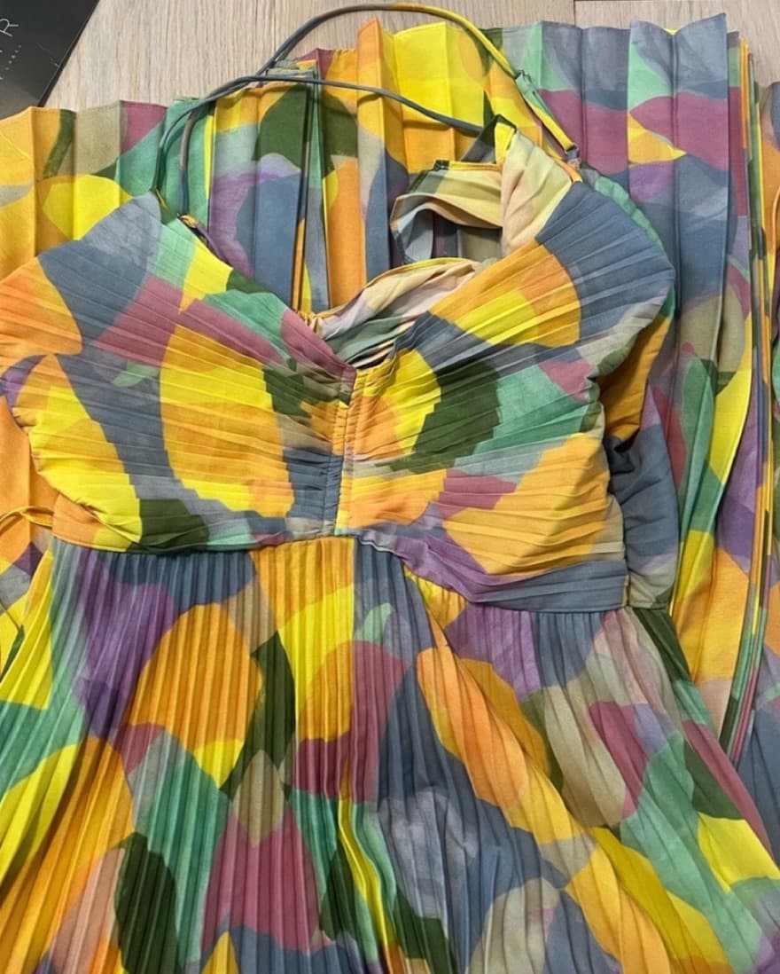 ASTR Blythe Midi Dress - Image 3