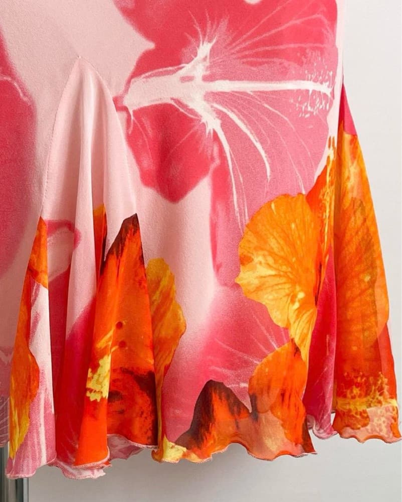 Blumarine Vintage Silk Dress - Image 6