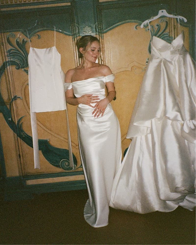 “Luna” White Gown - Image 1