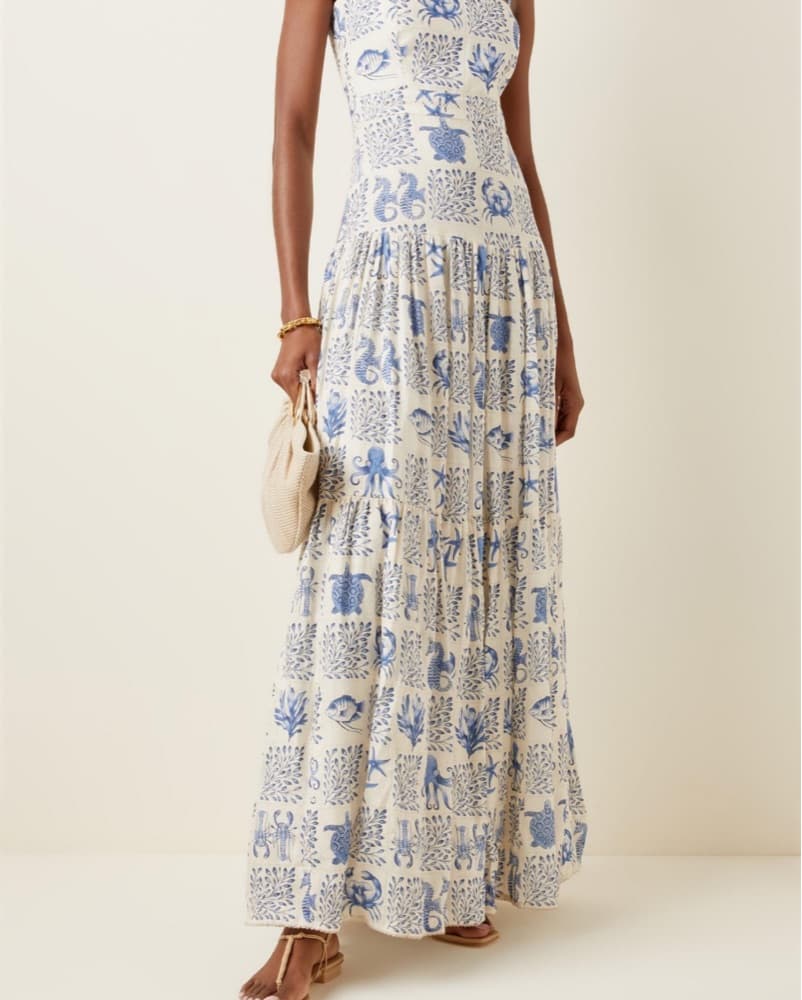 Lima Maxi Linen Dress  - Image 1