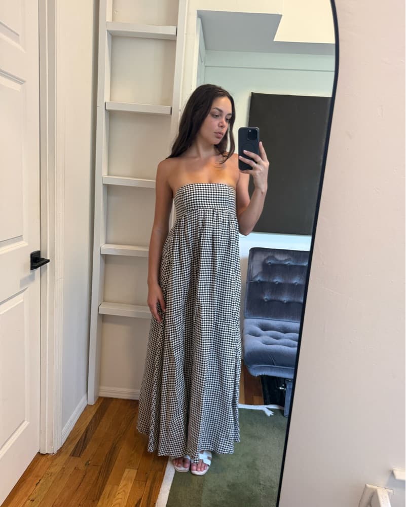 Dissh Gingham Maxi Dress - Image 1