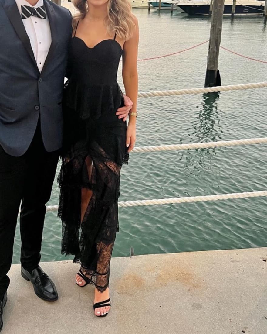 Majorelle Zelda Black Dress - Image 1